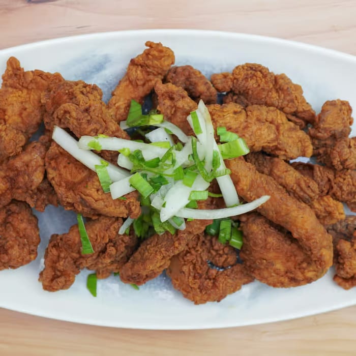 Chicharrón De Cerdo Lb / Fried Pork Belly Lb Platter.