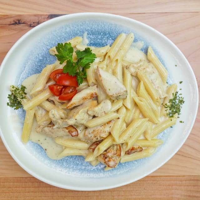 Fettuccine Alfredo Plano / Fettuccine Alfredo Plain.