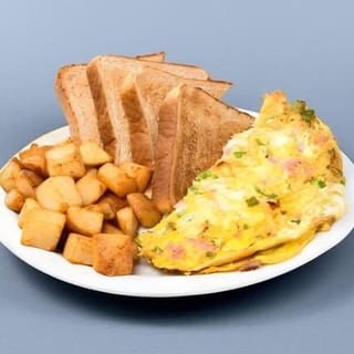 Tortilla Estilo Western Con Papas Casera / Western Omelette with Home Fries